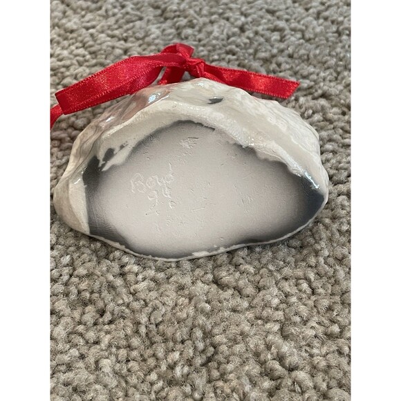 Vintage Nativity Scene Diorama Inside shell Christmas Ornament - Picture 5 of 6